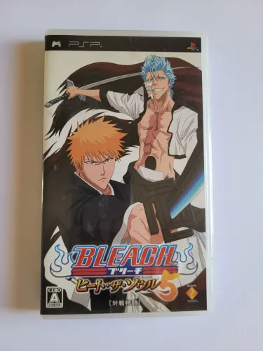 Bleach: Heat the Soul 5 - PSP Original Japonês Completo