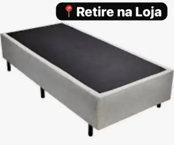 Cama box suporte solteiro 
