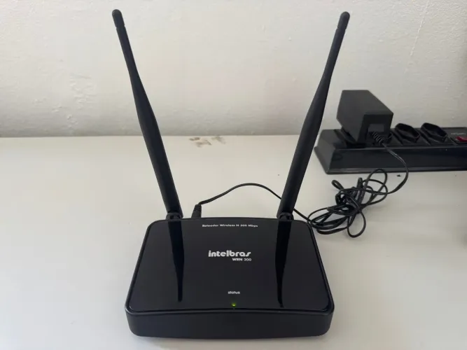 Intelbras WRN 300 - 300Mbps | 2 antenas | Fonte inclusa - São Luís MA