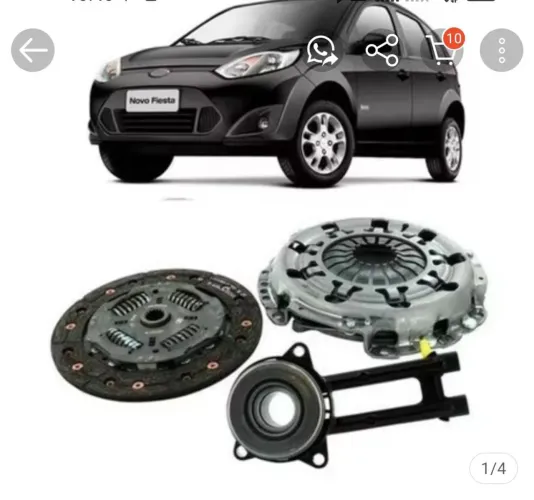 Kit embreagem fiesta 1.0 Zentec Rocam 2012