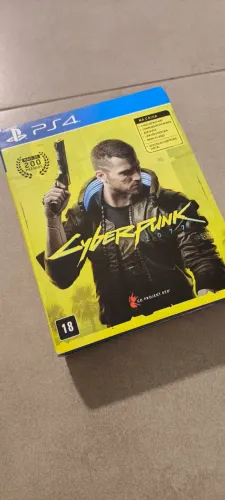 Cyberpunk 2077 PS4 - Edição Steelbook