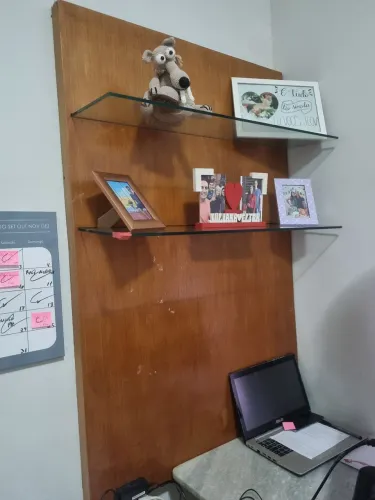 Platileiras de vidro é painel