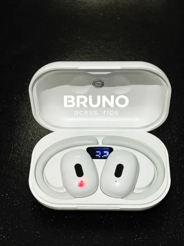 Fone de ouvido Bluetooth esportivo com gancho 