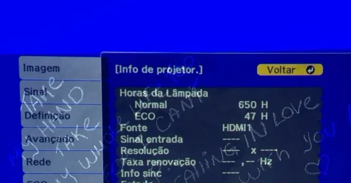 Projetor epson