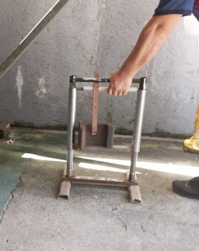 2 Aparelhos artesanais ,treino de braço e punho p quem prática queda de braço  