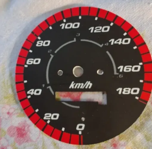 Mostrador de velocimetro do painel da moto CG 125 Fan/ KS