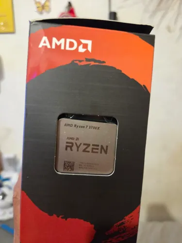 AMD RYZEN 7 5700X NA CAIXA