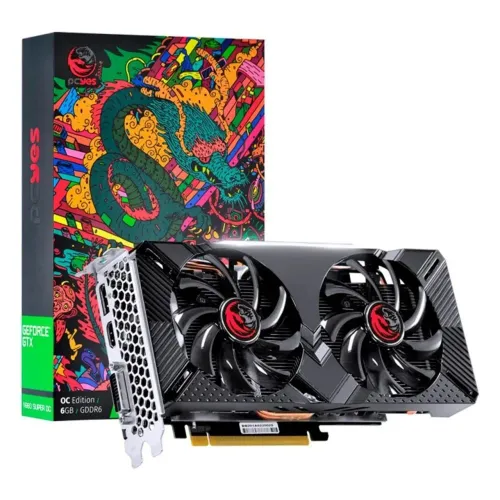 Placa de vídeo gtx 1660 6gb pcyes