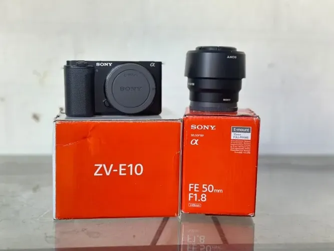 Sony ZV-E10 + Lente Sony 50mm f1.8 FE