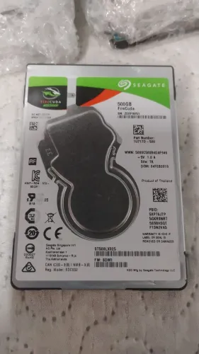 HD FIRE CUDA SEAGATE NOVO 500GB