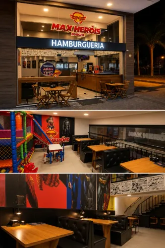 ? Oportunidade Única: Hamburgueria Temática Completa à Venda!