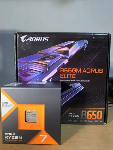 Ryzen 7 7800x3d + B650m Aorus Elite