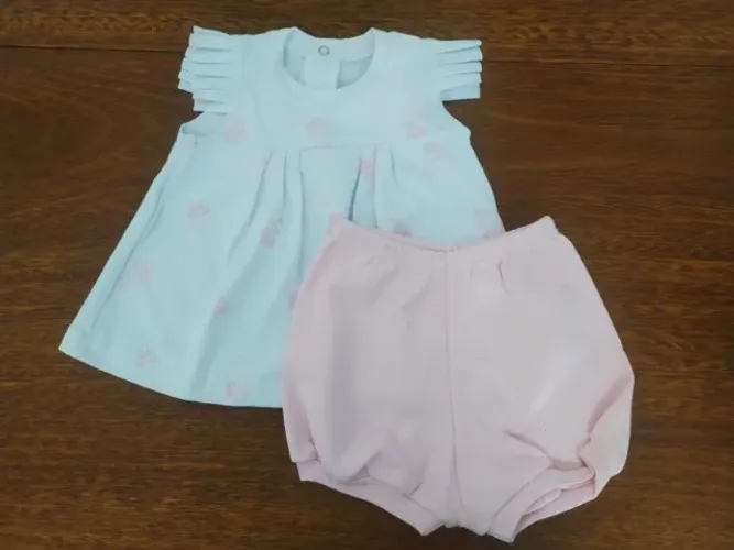 Bata Infantil Com Short Da Morgana