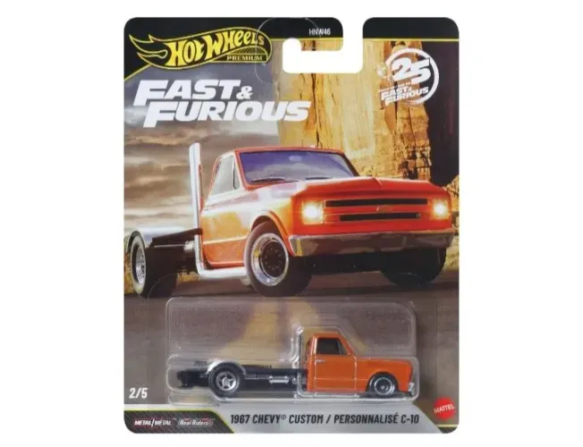 Hot Wheels Premium Fast Furious 1967 Chevy Custom C-10