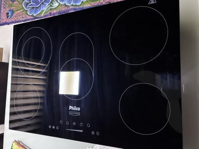 Fogão cooktop elétrico 5 bocas