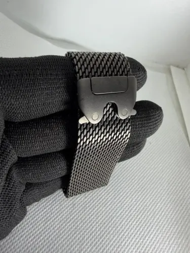 Pulseira Apple Watch Preta Milanese TAMANHO P