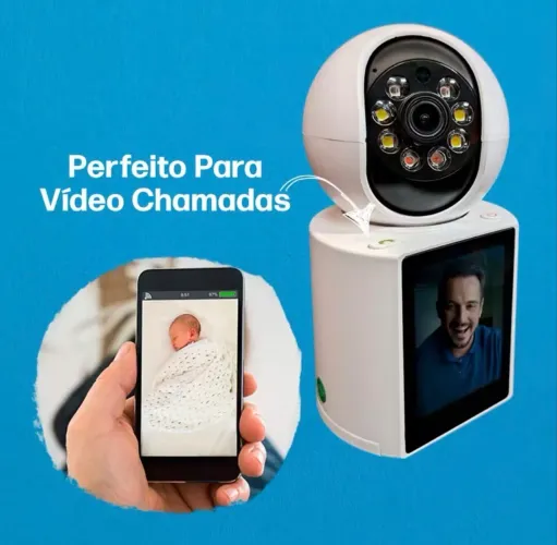Câmera de segurança com vídeo chamada, Babá eletrônica