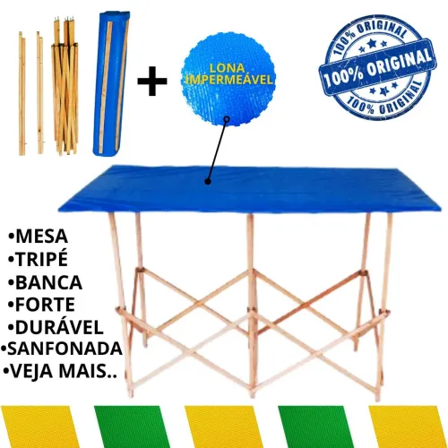 Mesas, Bancas, Camelôs, Âmbulantes, Feirântes, Autônomos, Vendedores e Mais..