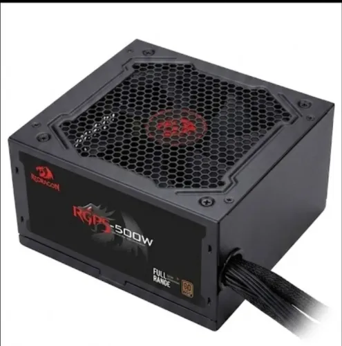 Fonte da redragom 80 plus 500w