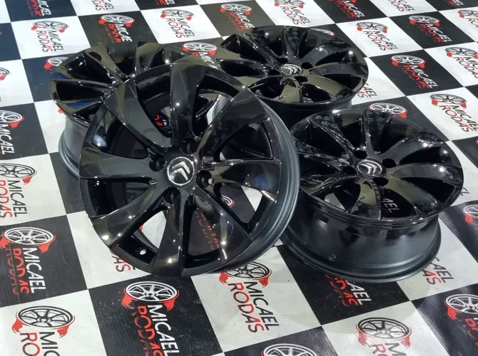 Jogo de rodas 16 Citroen c4 hatch 4x108 Originais Zeradas