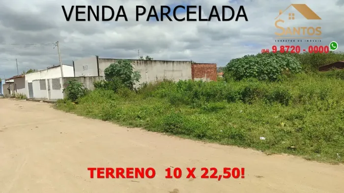 Terreno no Pingo D`água, 10 x 22,50 Próximo as casas dos flamboyants!