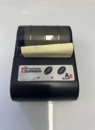 Vendo Impressora Portátil Bluetooth Leopardo A8 Preto (tenho 4 faço 599,00 as quatro)