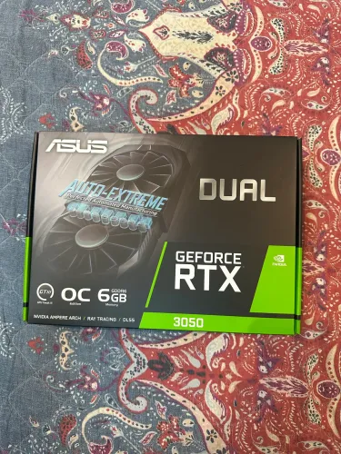 ASUS RTX 3050 6GB (nunca usada)