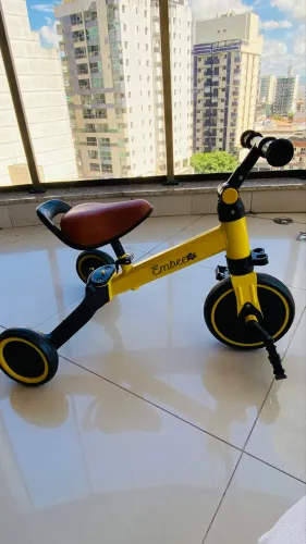 Bicicleta Triciclo Equilíbrio com e sem Pedal Multfuncional 3 Em 1