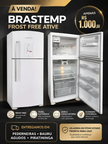 Geladeira Brastemp