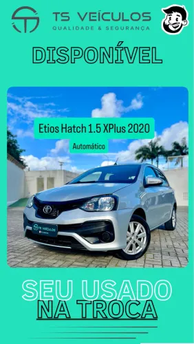 Toyota Etios X Plus 1.5 Flex 16V 5P Aut. 2020