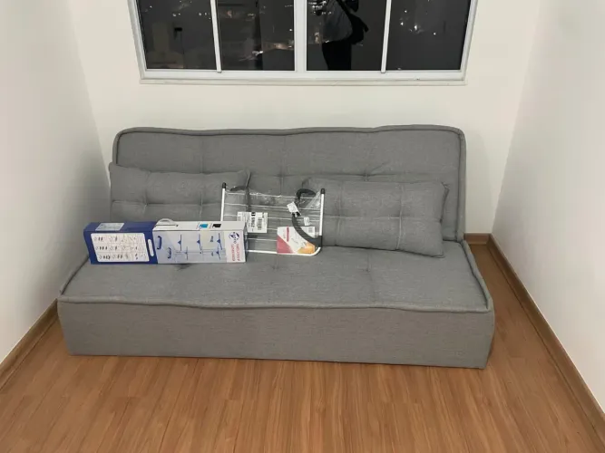 Sofá cama novo!