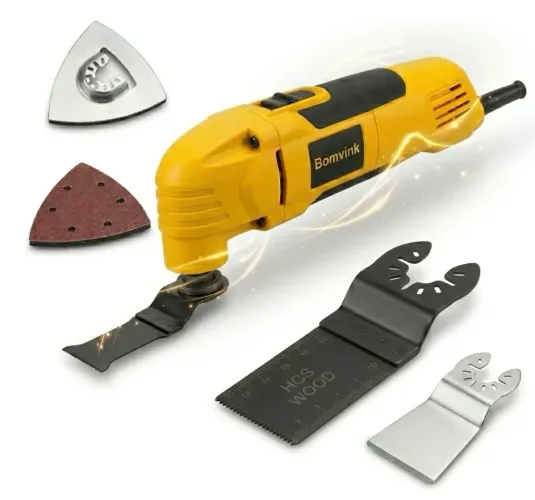 Oscilante multifuncional com pá triangular lixadeira 400w 127v