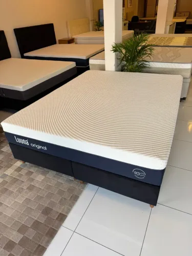 Colchão Queen LUUNA SEminovo top - Entrego! 