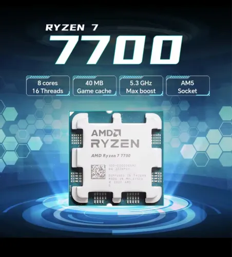 Ruem 7 7700 + watercooler 240mmARGB