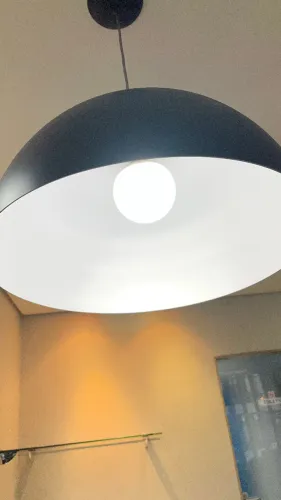3 LUMINÁRIAS PENDENTE COM LÂMPADA BOLA DE LED