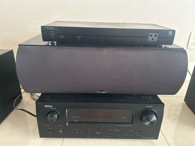Home Theater 5.1 Paradigm + Velodyne + Denon ? 110V