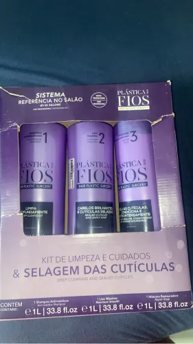 Kit selagem plástica dos fios