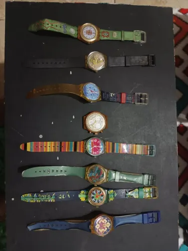 Lote Coleção Relógios Swatch Vintage - Para Colecionadores e Restauro, LEIA O ANÚNCIO 