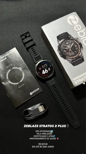 Smartwatch com gps integrado 