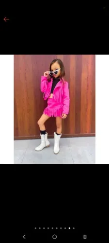 Roupa infantil cowgirl ( o combo)
