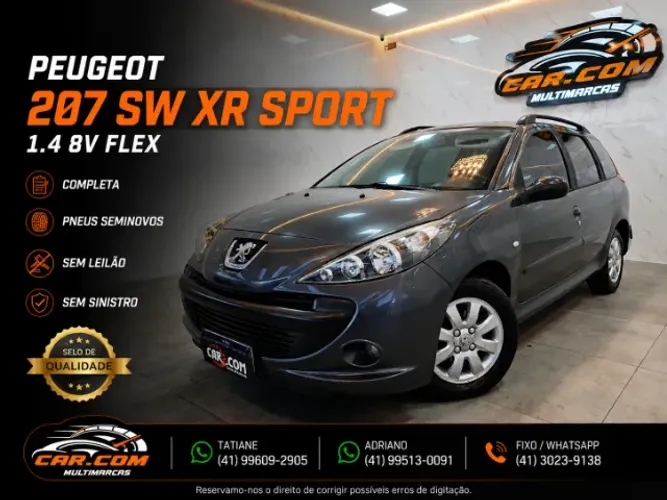 Peugeot 207 SW XR Sport 1.4 Flex 8V 5P 2011