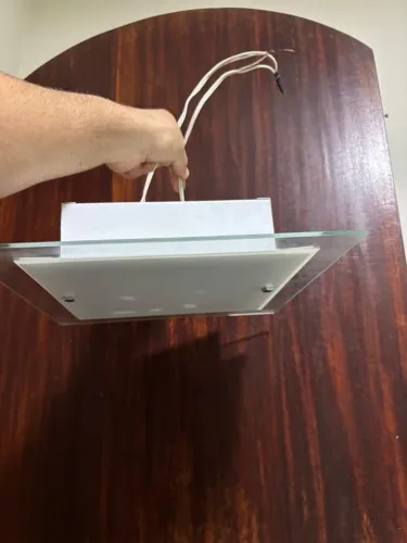 Conjunto 2 luminárias de sobrepor