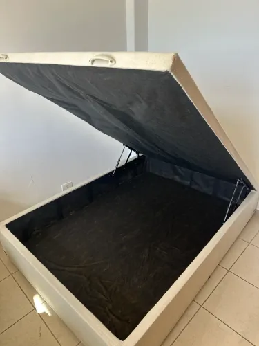 Cama box baú casal