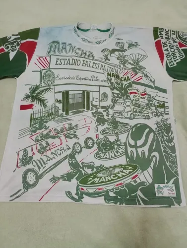 Camiseta antiga Mancha Verde