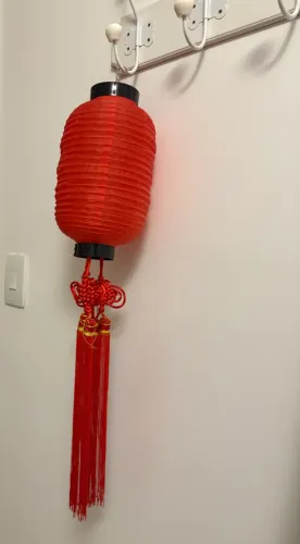 Luminária de papel chinesa 