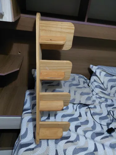 Escada de parede pra decoração 