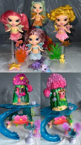 Barbie fairytopia playset e merfairys