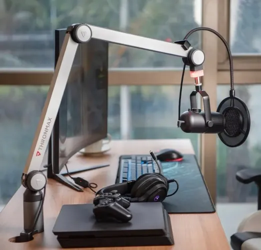 Suporte de Mesa Thronmax S1 Pro - Braço Articulado Premium com Molas Internas (Usado)