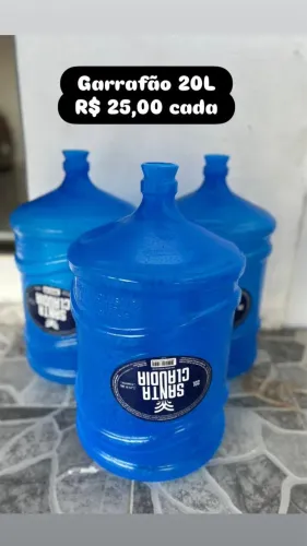 Garrafão de água 20L
