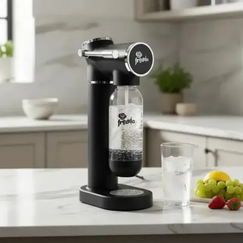 Maquina De Agua Com Gas Fredda Acqua Preto